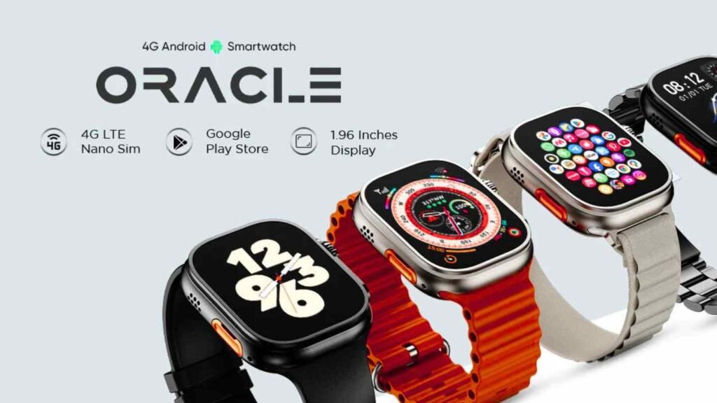 Fire Boltt Oracle 4G Smartwatch Launching